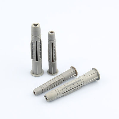 Building Plastic Toggle Drywall Anchors Grey Color 6MM X 38MM
