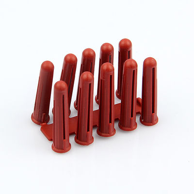 HDPE Plastic Wall Plugs Fixing 5.5MM X 34MM Blue Color Lightweight