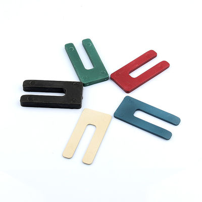 OEM / ODM Plastic Door Frame Shims U Type Nylon Packers 3.2MM X 75MM